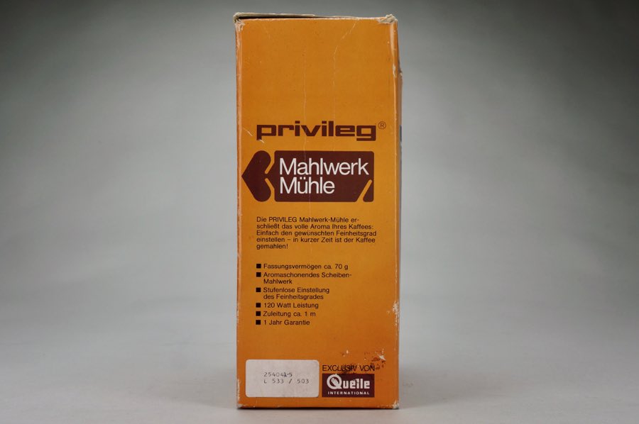 Mahlwerk Mühle - Privileg 2