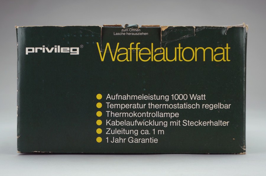 Waffelautomat - Privileg 2