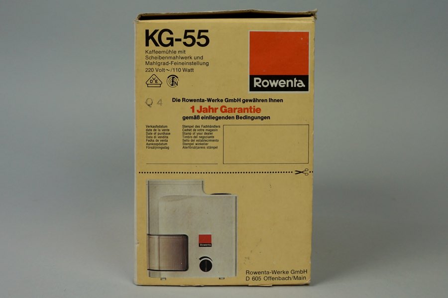 Kaffeemühle - Rowenta 4