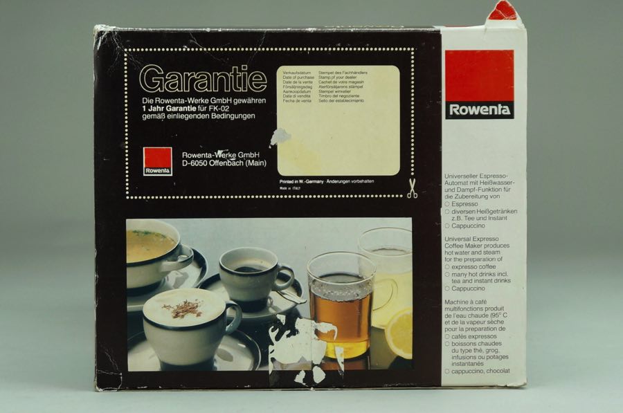 Espressomat - Rowenta 4