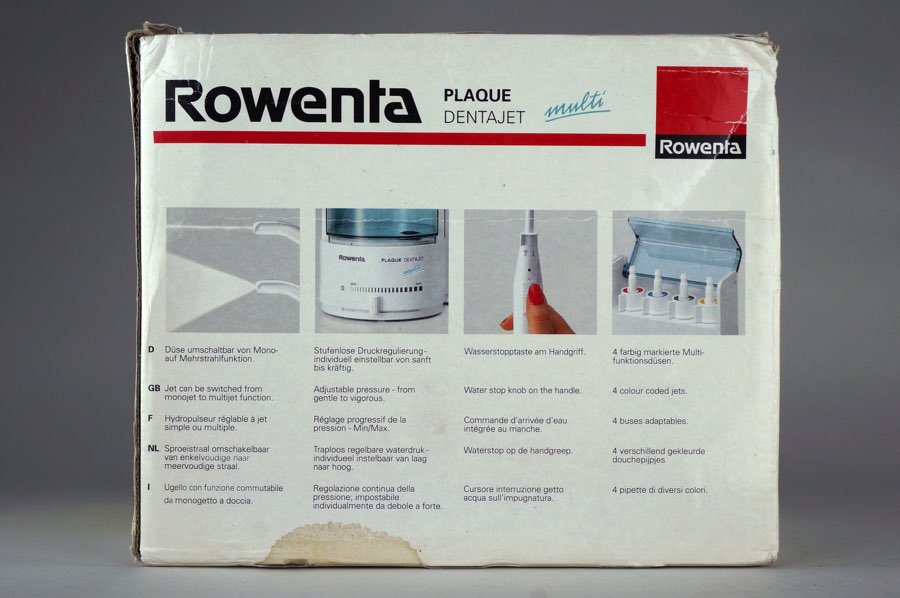 Plaque Dentajet - Rowenta 2