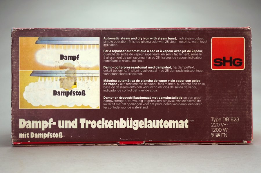 Dampfbügeleisen - SHG 3