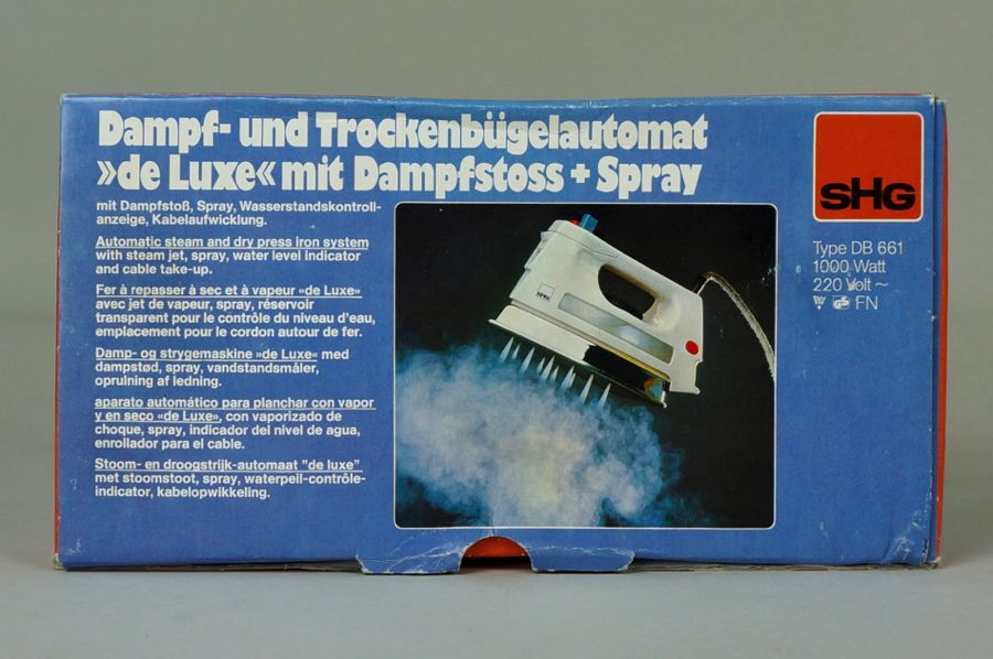 Dampf-Bügeleisen de Luxe - SHG 3