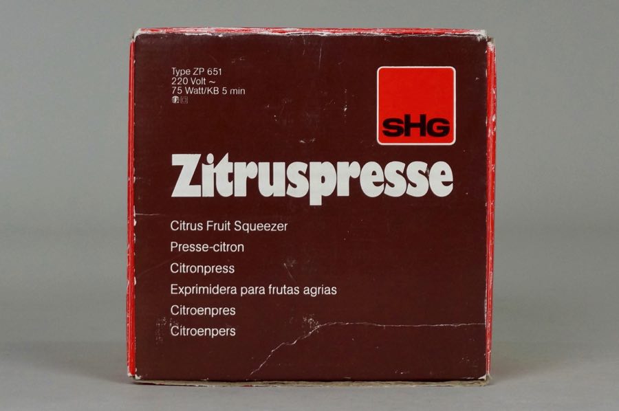 Zitruspresse - SHG 3