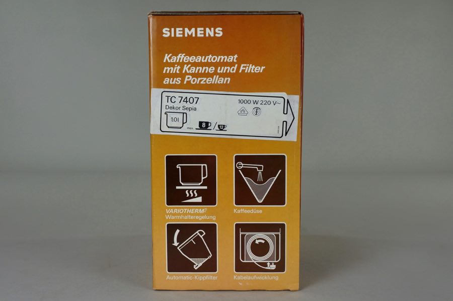Cafemat Porzellan - Siemens 3
