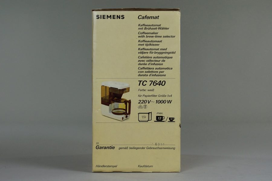 Cafemat - Siemens 3