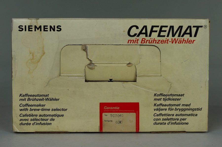 Cafemat - Siemens 4