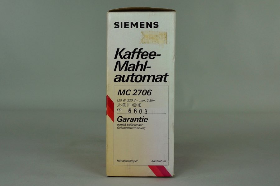 Kaffee-Mahlautomat - Siemens 4
