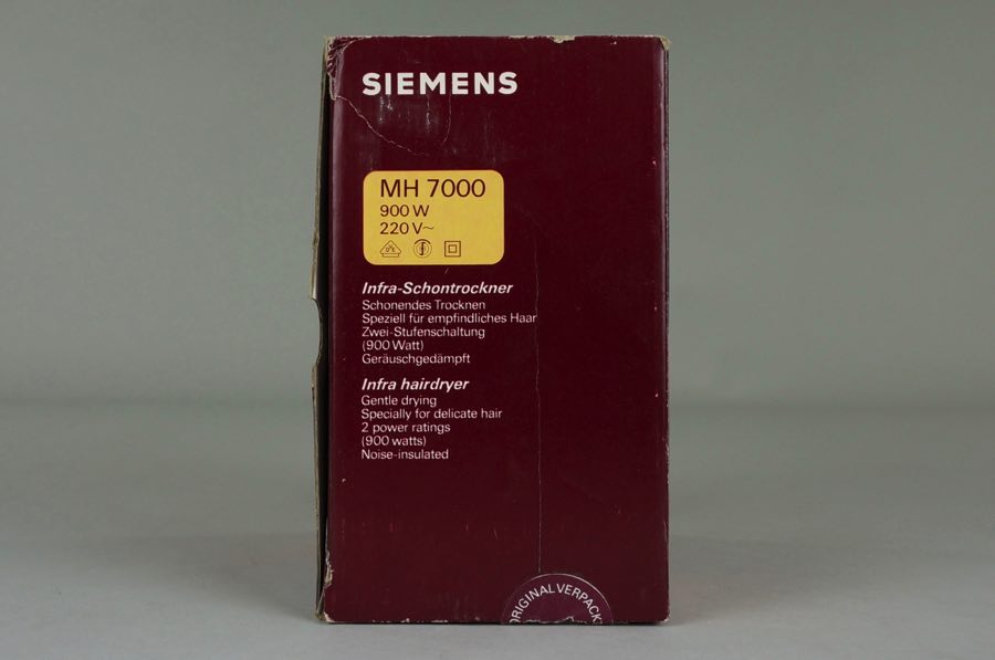 Coiffeur Infra-Schontrockner - Siemens 3