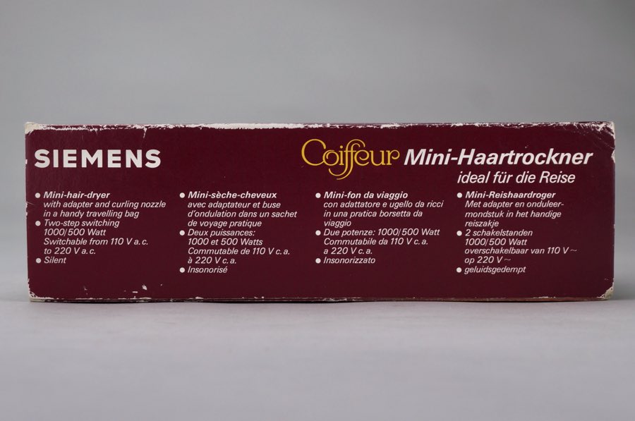 Coiffeur Mini-Haartrockner - Siemens 3