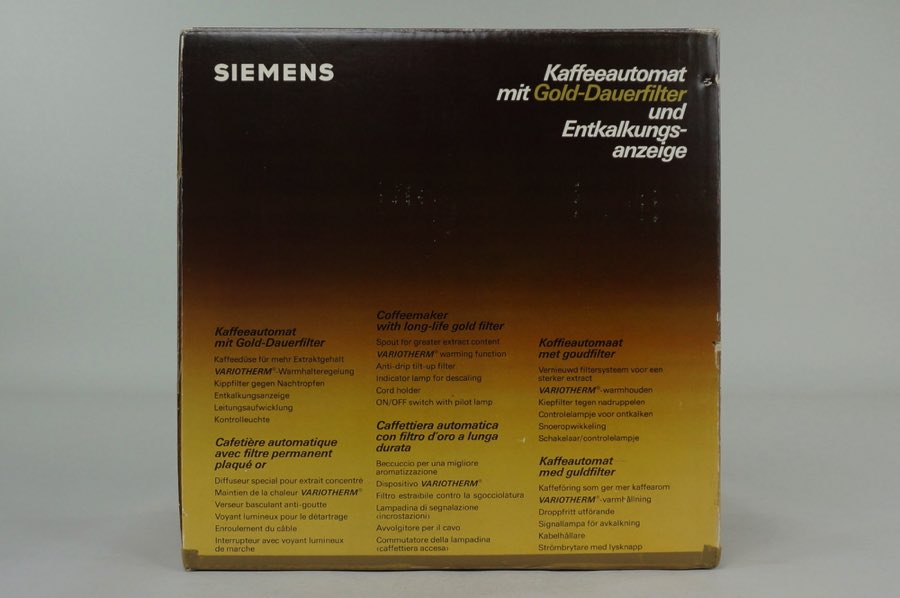 Cafemat Gold - Siemens 4