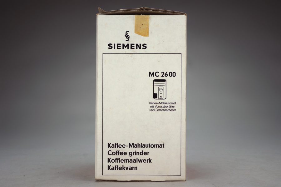 Kaffee-Mahlautomat - Siemens 2
