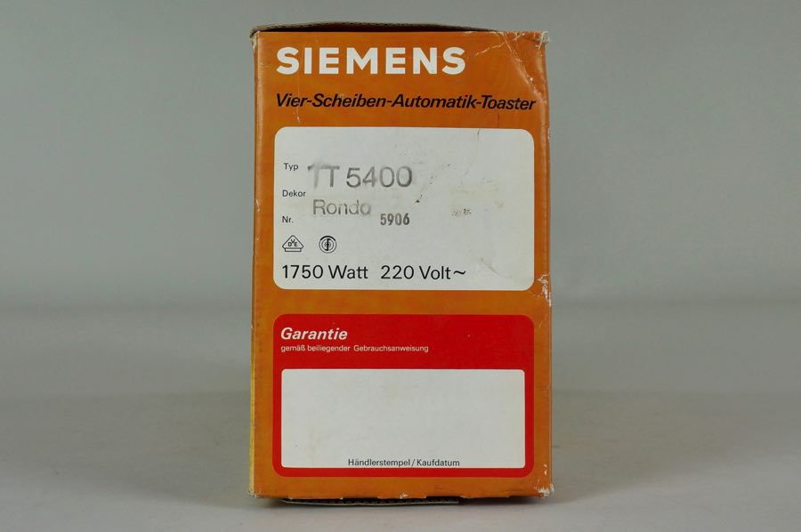 Automatik-Toaster - Siemens 4