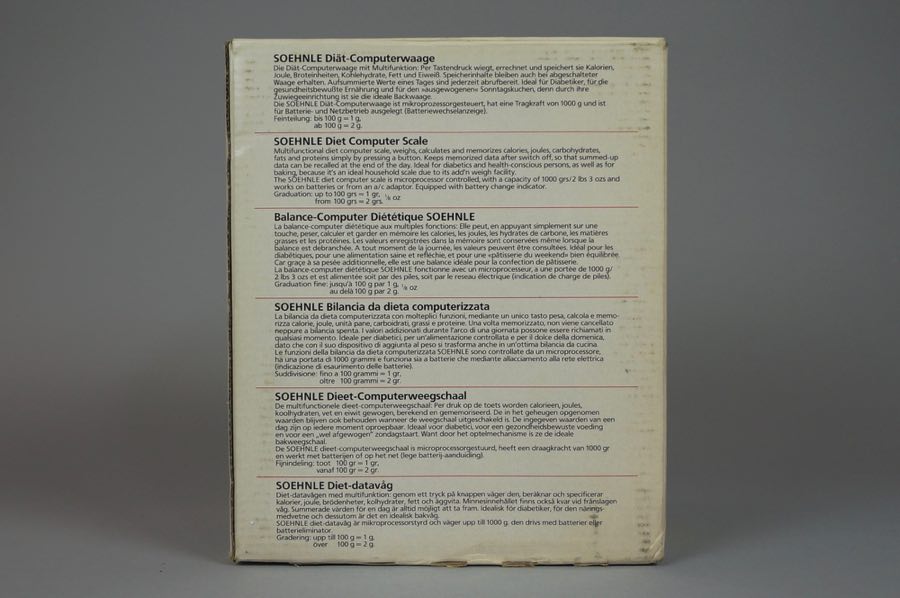 Diet Computer Scale - Soehnle 4