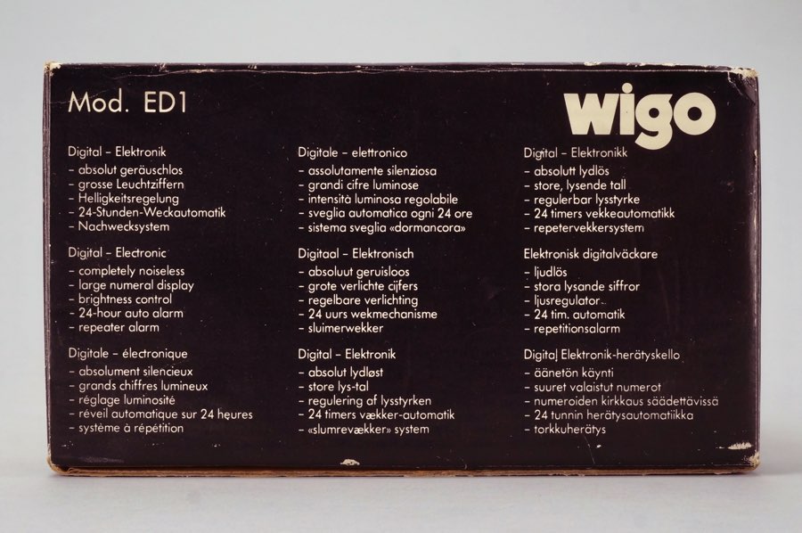 Digitaluhr - Wigo 3